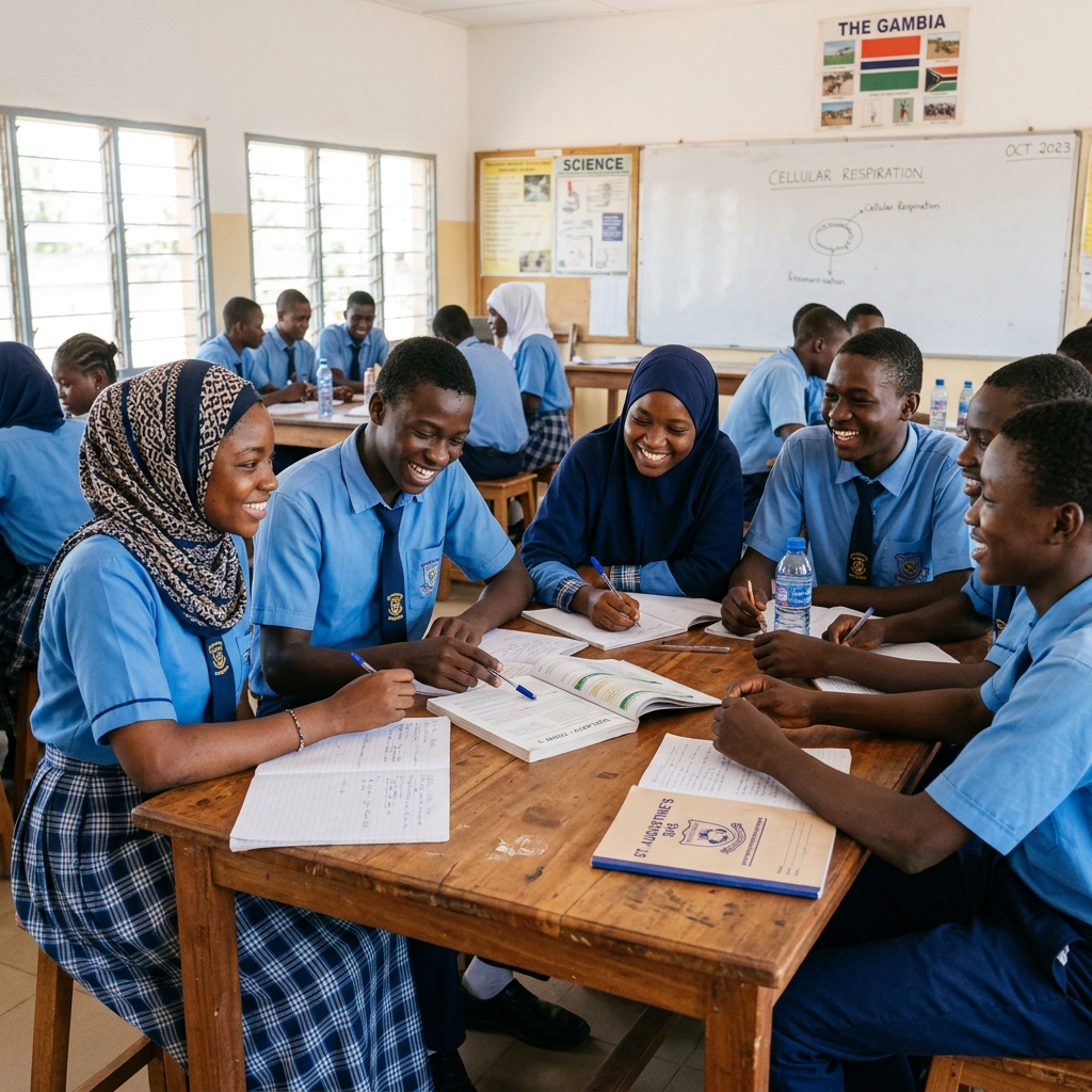 Gambia School Candidates